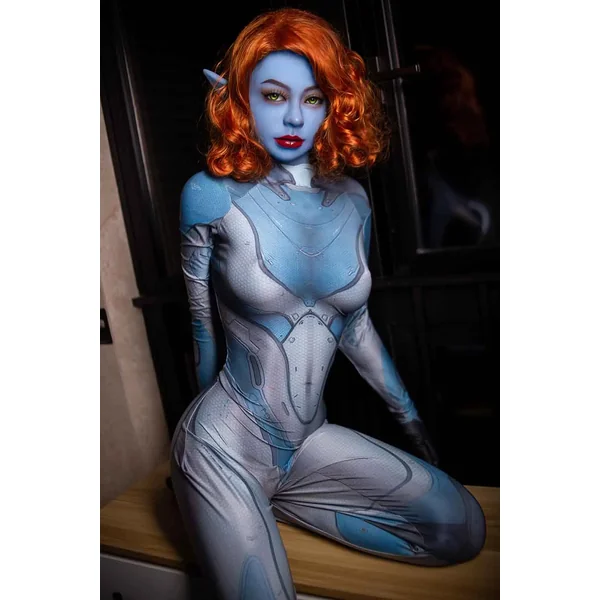 Mona – 5’5″ | 165cm Blue Elf Doll