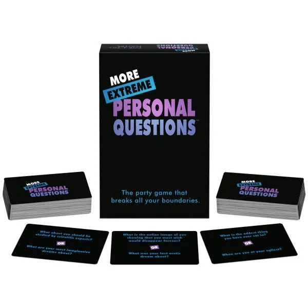MORE EXTREME PERSONAL QUESTIONS CARD GAME