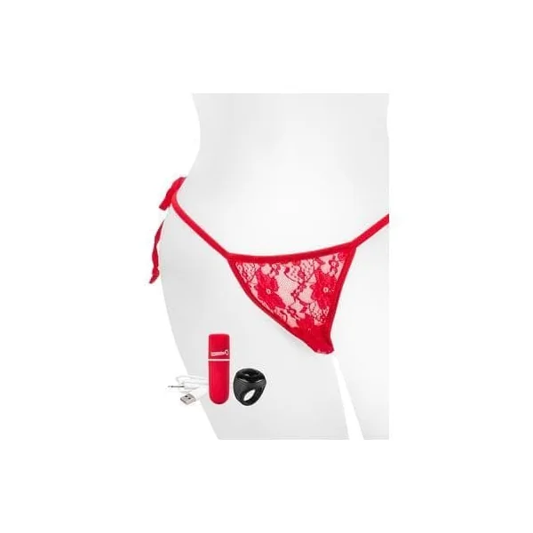 My Secret Charged Remote Control Panty Vibe - Red