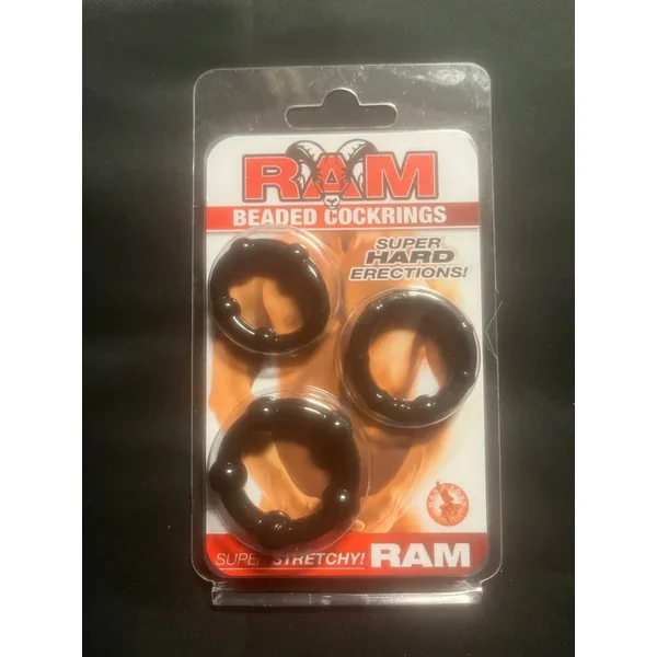 NassToys Ram Beaded Cock Rings