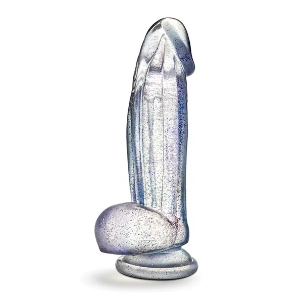 Naturally Yours Bling Sparkling Clear Dildo