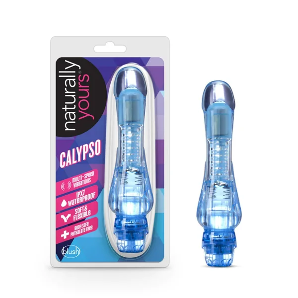 Naturally Yours Calypso Vibrator 6.75" by Blush Novelties
