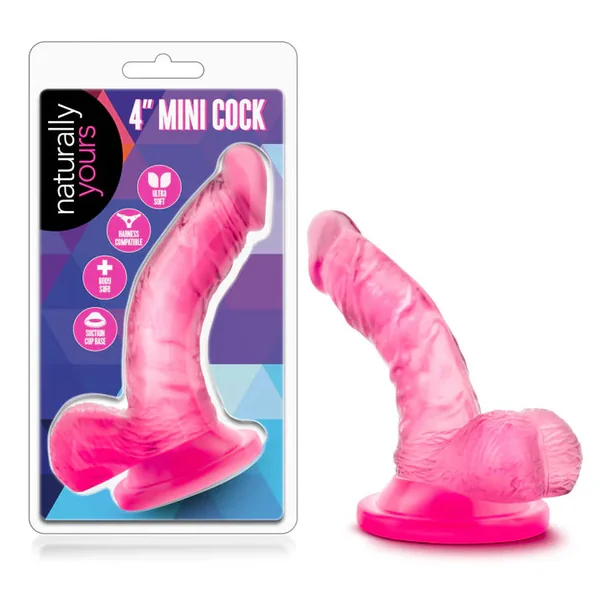 Naturally Yours Mini Cock Dildo 4" by Blush Novelties