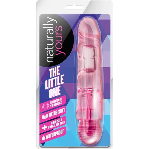 Naturally Yours The Little One Pink 6.70-Inch Long Vibrating Dildo