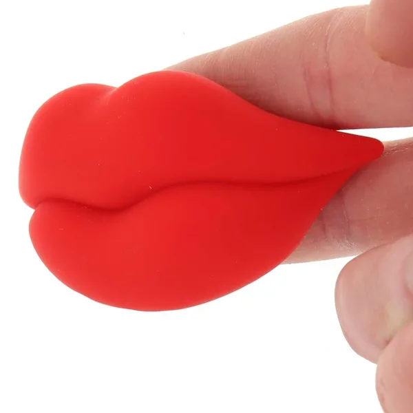 Naughty Bits MUAH Lips 10-function Rechargeable Mini Silicone Vibrator
