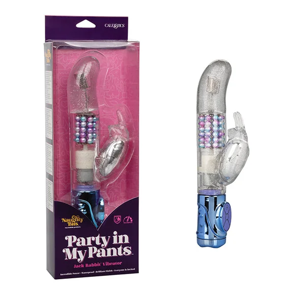 Naughty Bits Party In My Pants Jack Rabbit Vibrator - Multi Color