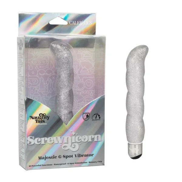 NAUGHTY BITS SCREWNICORN MAJESTIC G SPOT VIBRATOR