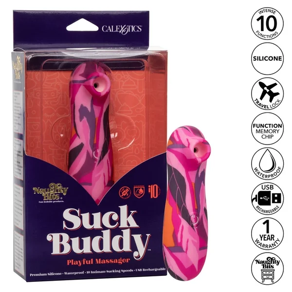 Naughty Bits® Suck Buddy Vibrator by Cal Exotics