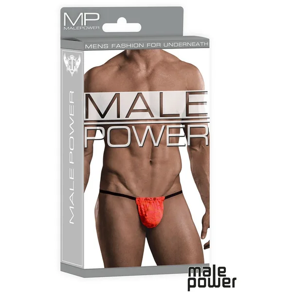 Neon Men's Lace G-String by Male Power