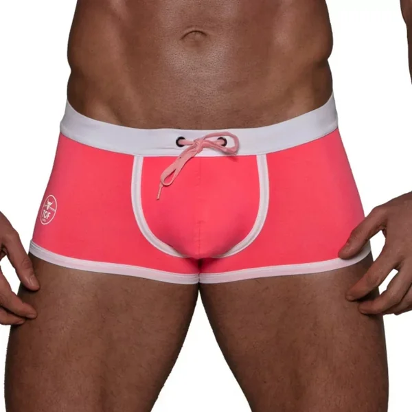 Neon Swim Trunks Pink – Size : S