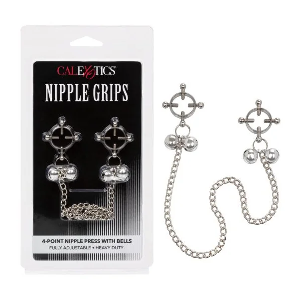 NIPPLE GRIPS 4-POINT NIPPLE PRESS W/ BELLS