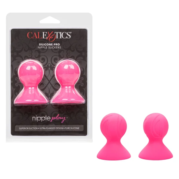 Nipple Play® Silicone Pro Nipple Suckers - Pink