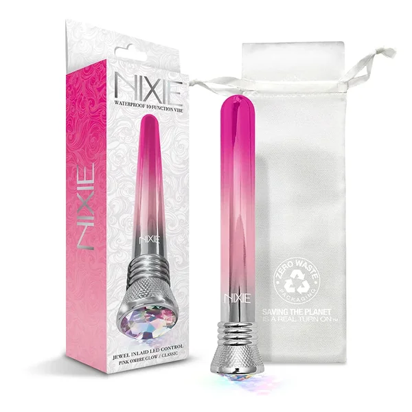 Nixie 10-Function Waterproof Classic Vibe – Pink Ombre Glow