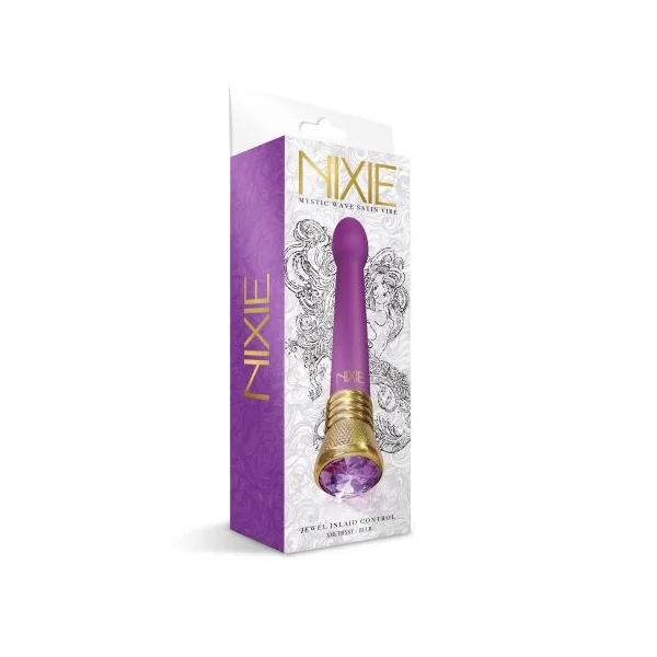NIXIE JEWEL SATIN BULB VIBE AMETHYST