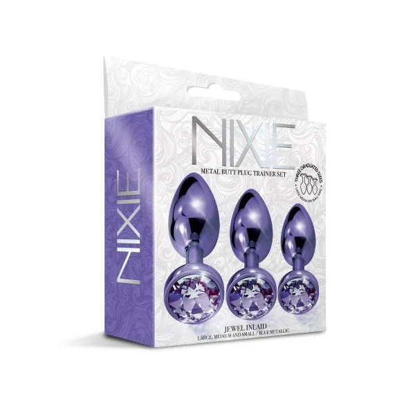 NIXIE METAL PLUG TRAINER SET PURPLE METALLIC
