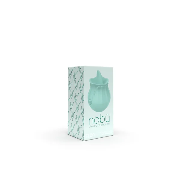 Nobü Essentials – Flör Handheld C-Spot Vibe – Seafoam
