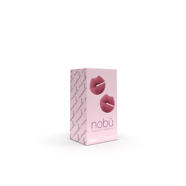 Nobü Essentials – Mwah Vibrating Nipple Clamps – Rose
