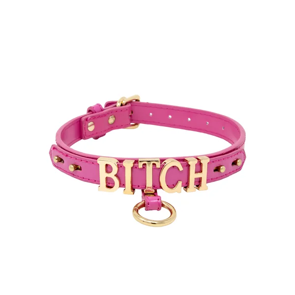 Nobü Fetish – CL5 Bitch Collar – Pink