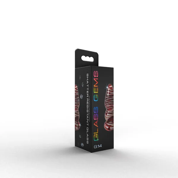 Nobü Glass Gems – G14 Plug – Maroon