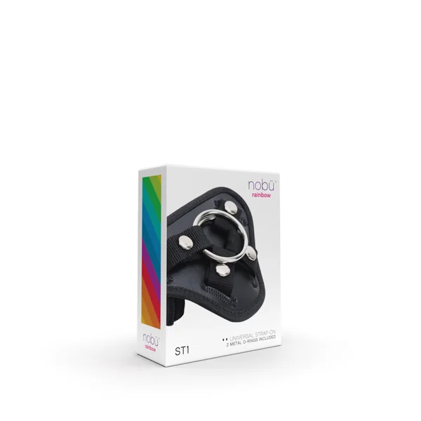 Nobü Rainbow – ST1 Strap-On Harness – Black