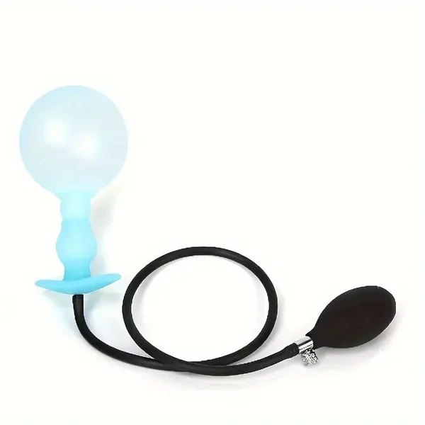 Noctilucent With Steel Ballsinflatable Anal Plug Anal Dilation Device