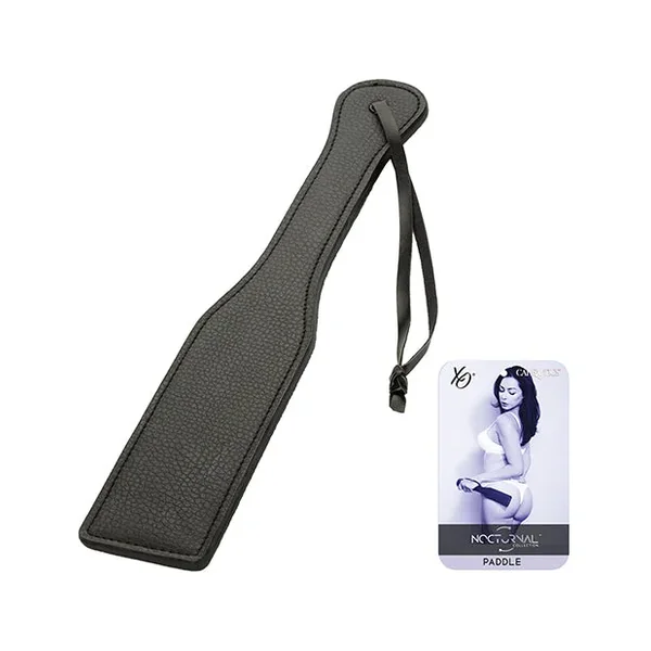 Nocturnal Collection Stitched Paddle – Black