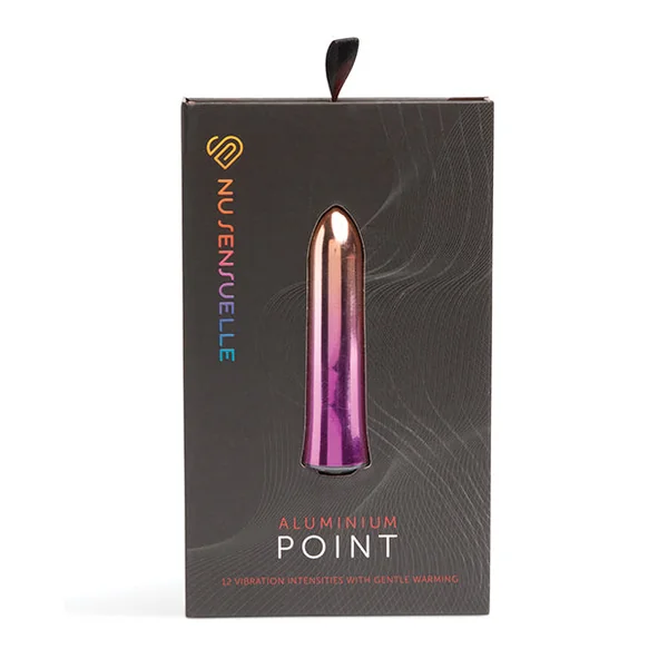Nu Sensuelle Aluminium Point Rechargeable Bullet - Multicolor