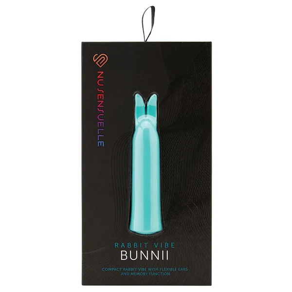 Nu Sensuelle Bunnii 20 Function Rabbit Vibe - Tiffany Blue