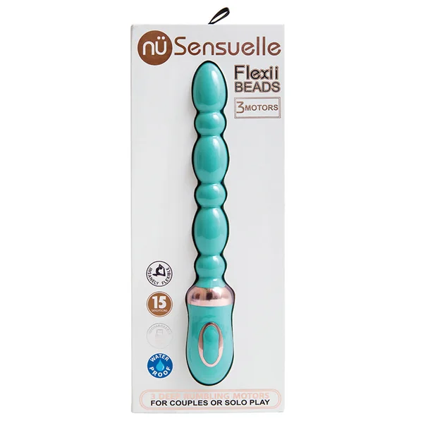 Nu Sensuelle Flexii Beads - Electric Blue