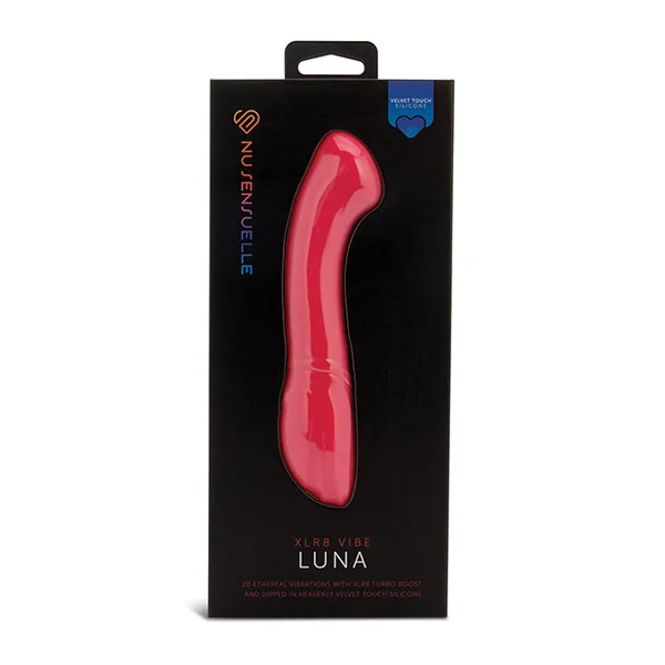 Nu Sensuelle Luna Velvet Touch Vibe - Hot Pink