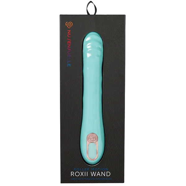 Nu Sensuelle Roxii Roller Motion Wand - Electric Blue