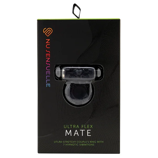 Nu Sensuelle Ultra Flex Mate Ring - Black