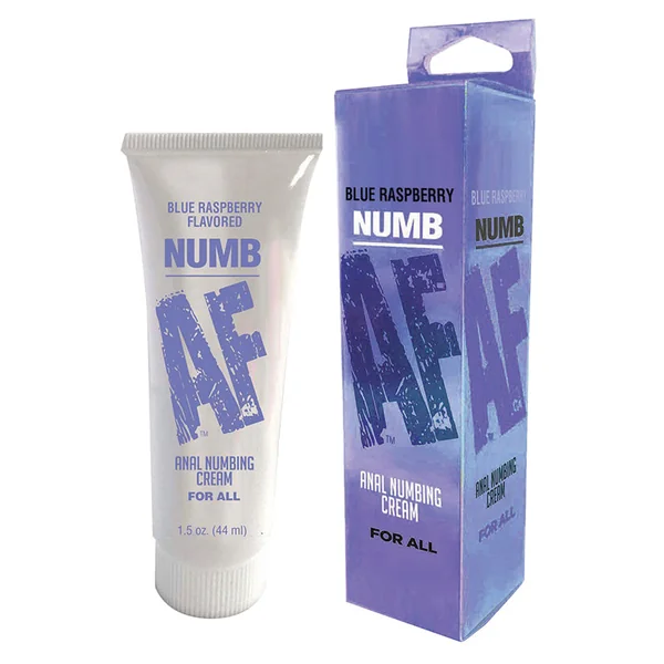 Numb AF Anal Numbing Cream - Blue Raspberry 1.5oz
