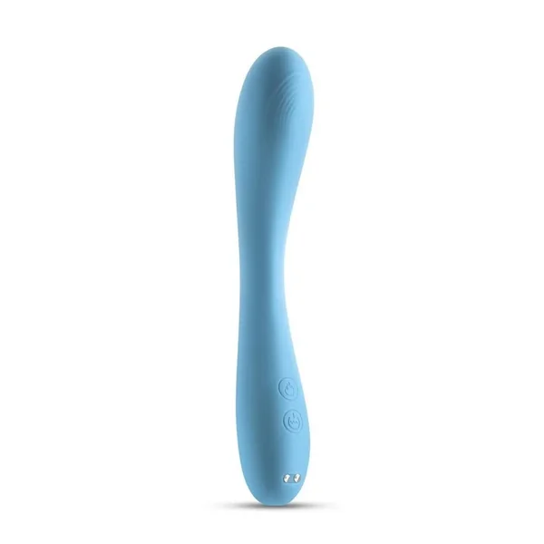 Obsessions Rhett Rechargeable Silicone Vibrator – Blue