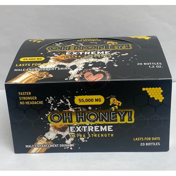 Oh Honey Extreme Extreme Liquid Shots 20 Pc Display