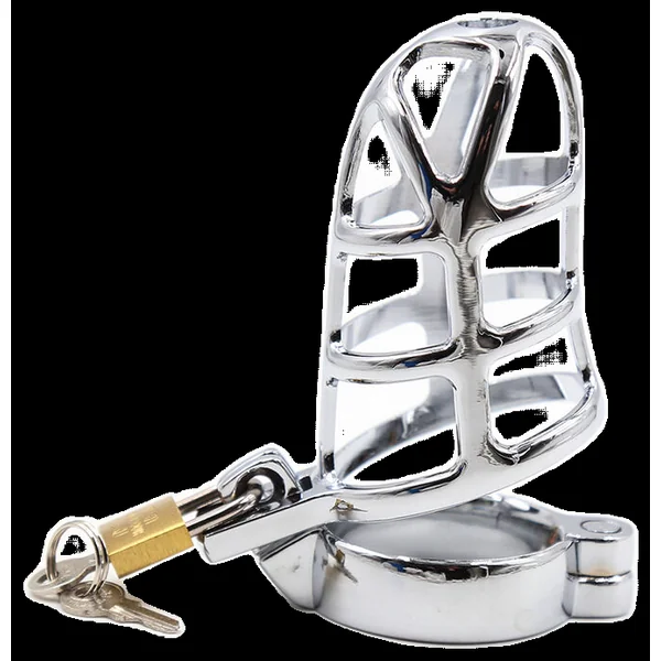 OHMAMA FETISH - METAL PENIS CAGE SIZE L