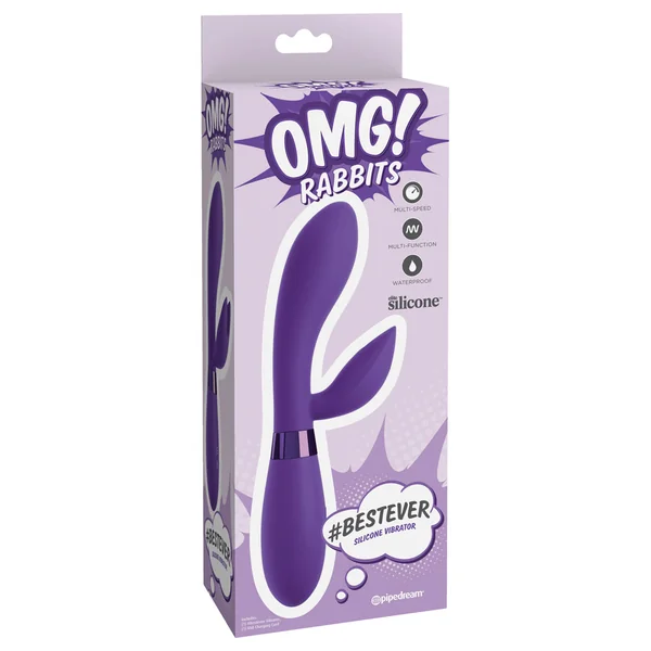 OMG! Rabbits – #Bestever Silicone Vibrator