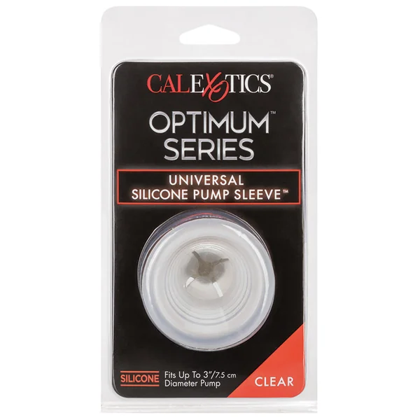 Optimum Series Universal Silicone Pump Sleeve - Clear