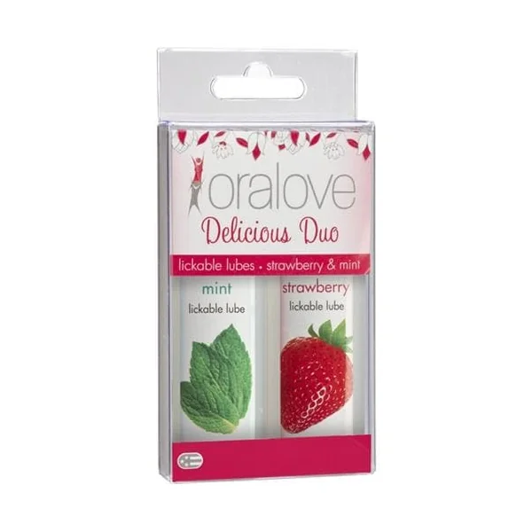 Oral Love Dynamic Duo - Strawberry and Mint
