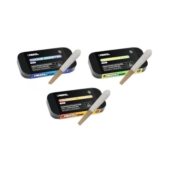 Orbital THCA 6ct Pre-Rolls Pineapple XTC