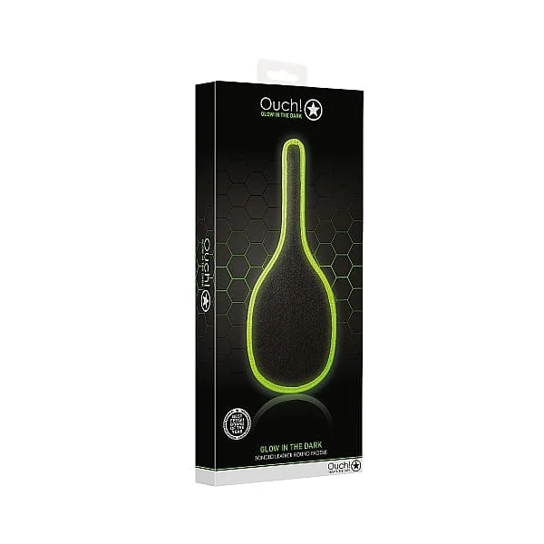 Ouch! Glow in the Dark Round Paddle