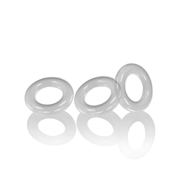 Oxballs Willy Rings - Clear Pack Of 3