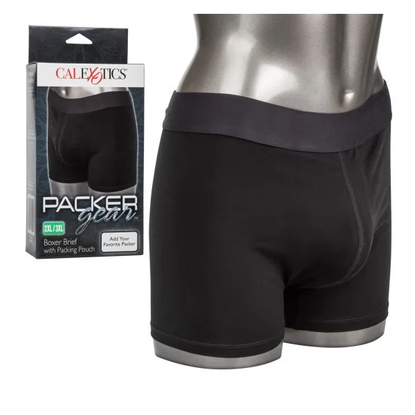 PACKER GEAR BOXER BRIEF W/ PACKING POUCH 2XL/3XL