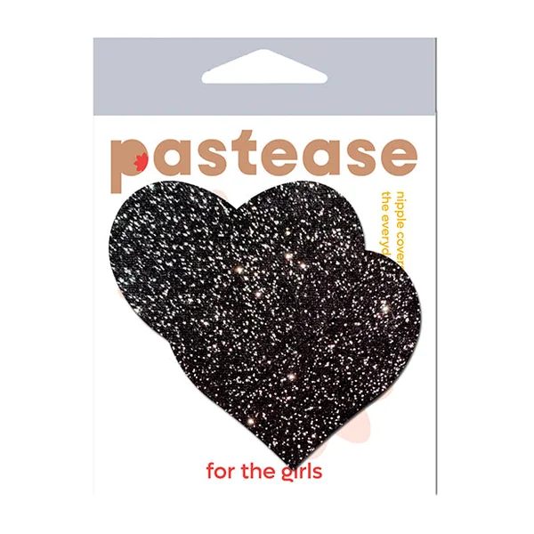 Pastease All Sparkle Heart - Black O/s