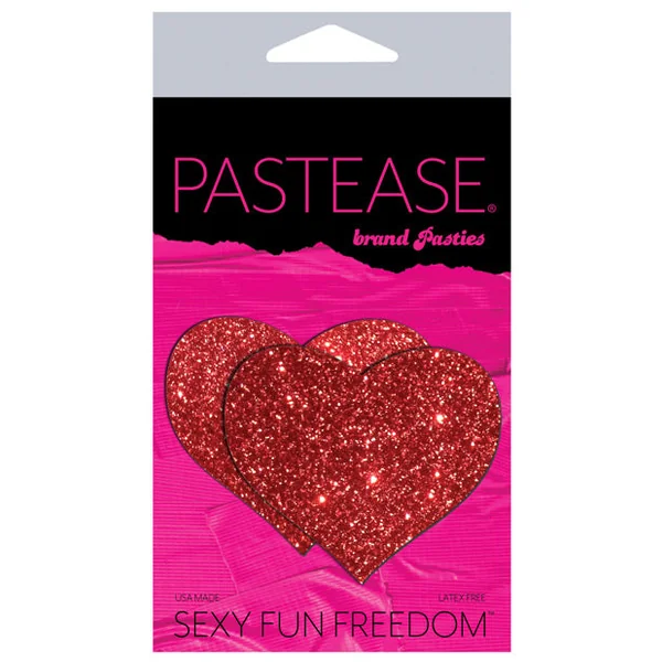 Pastease Glitter Heart - Red O-s