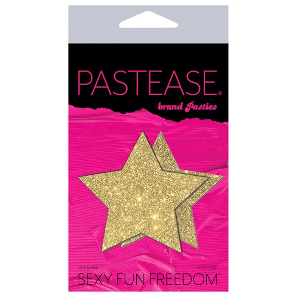 Pastease Glitter Star - Gold O-s