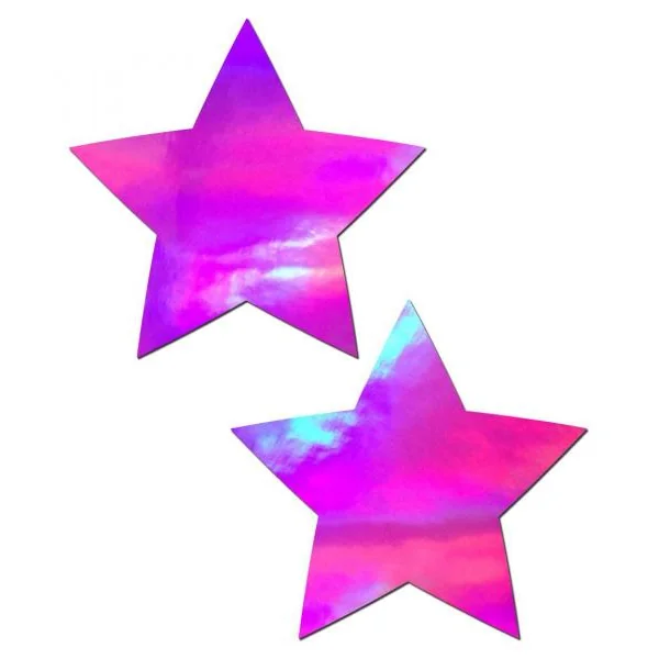 Pastease Holographic Star Pasties