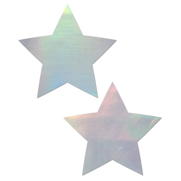 PASTEASE HOLOGRAPHIC STAR SILVER