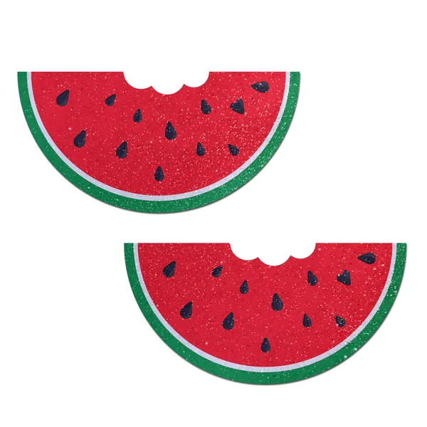 PASTEASE WATERMELON W/ BITE GLITTER VELVET