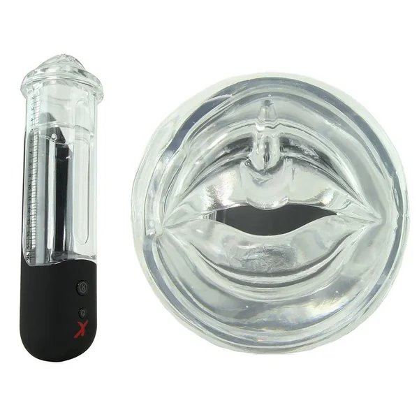 PDX Elite Blow Job Masturbator Power Pump Black